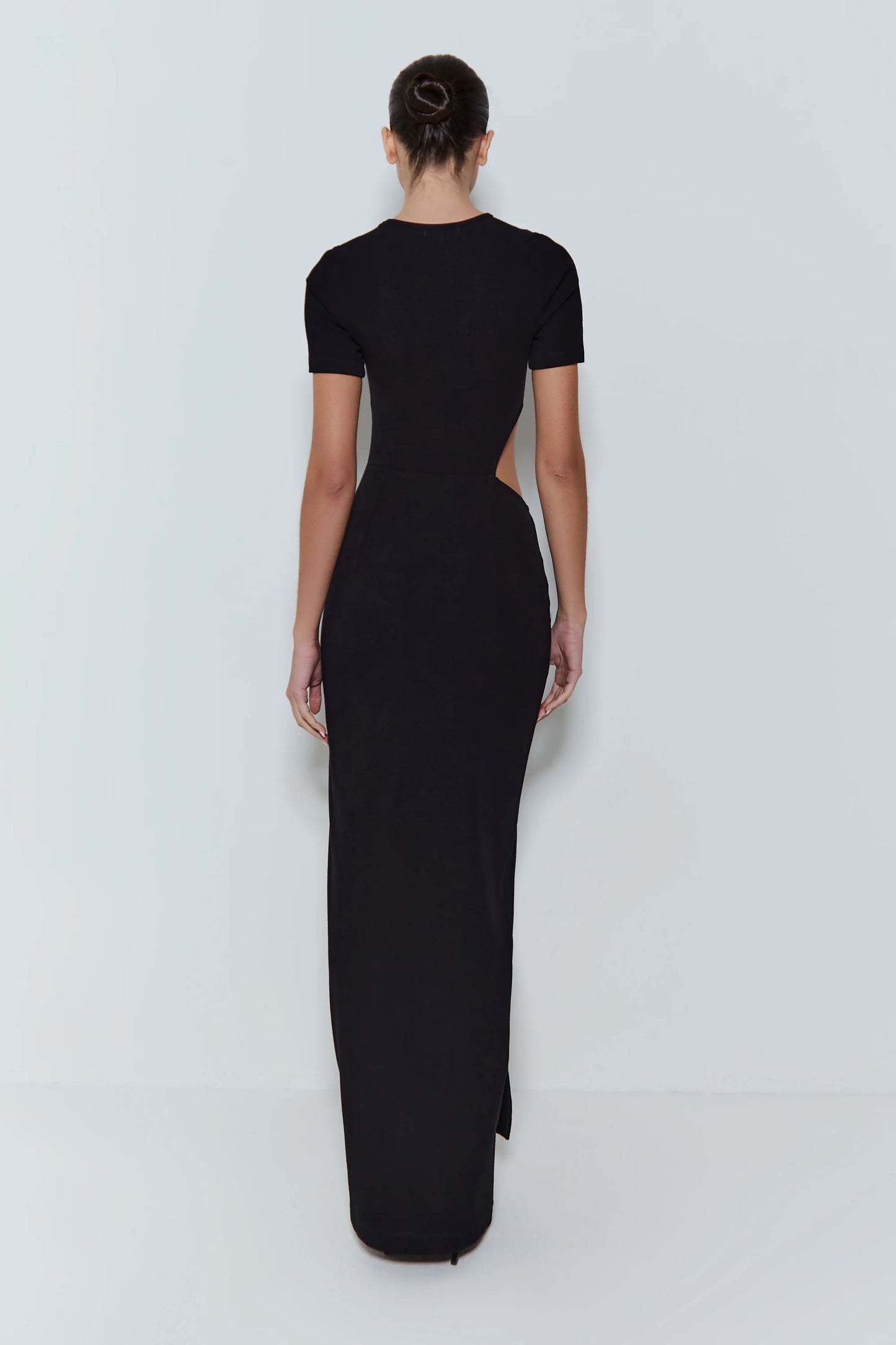 Twister Front Midi Dress