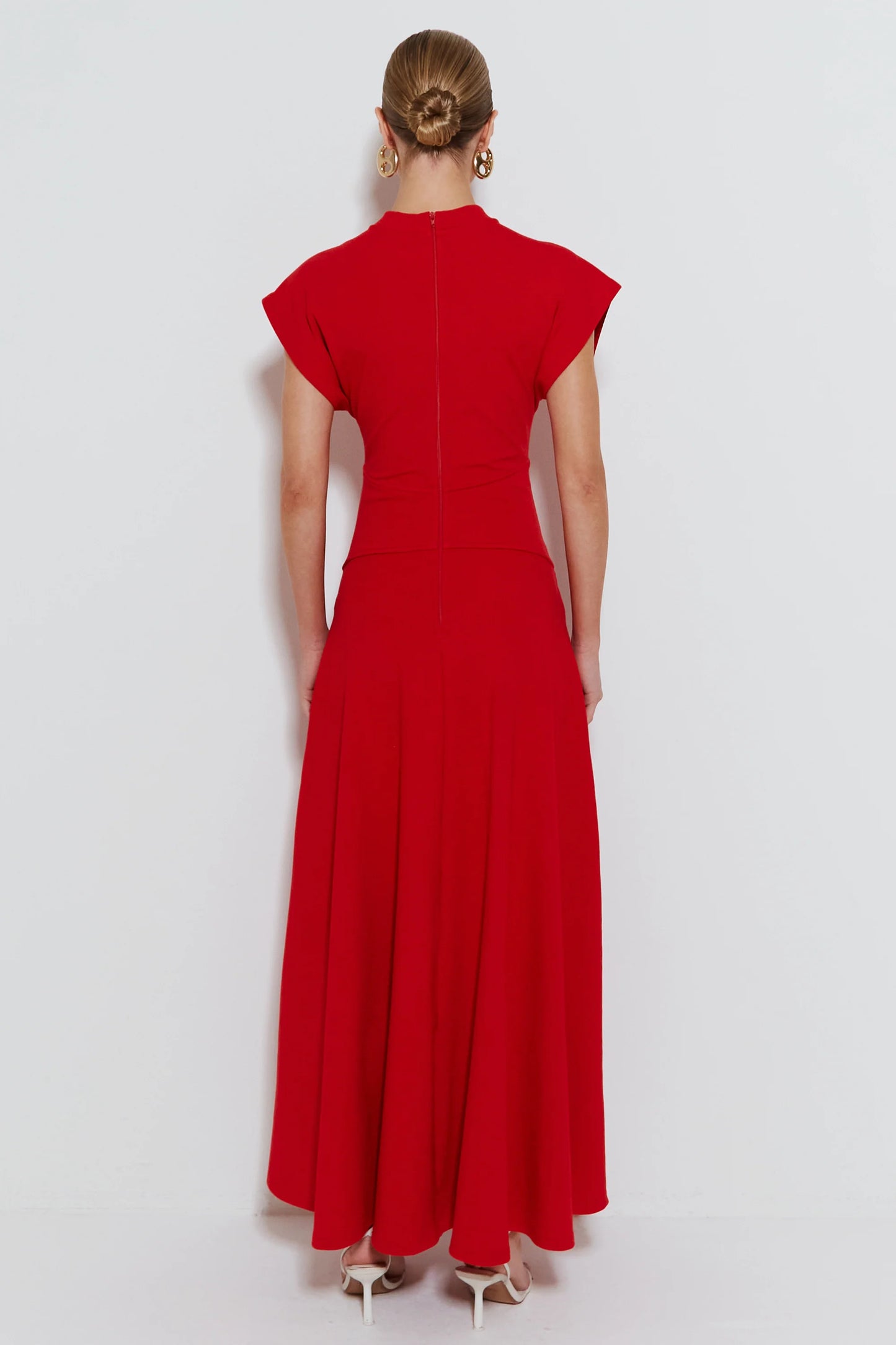 Long Dress with Wide Sleeves