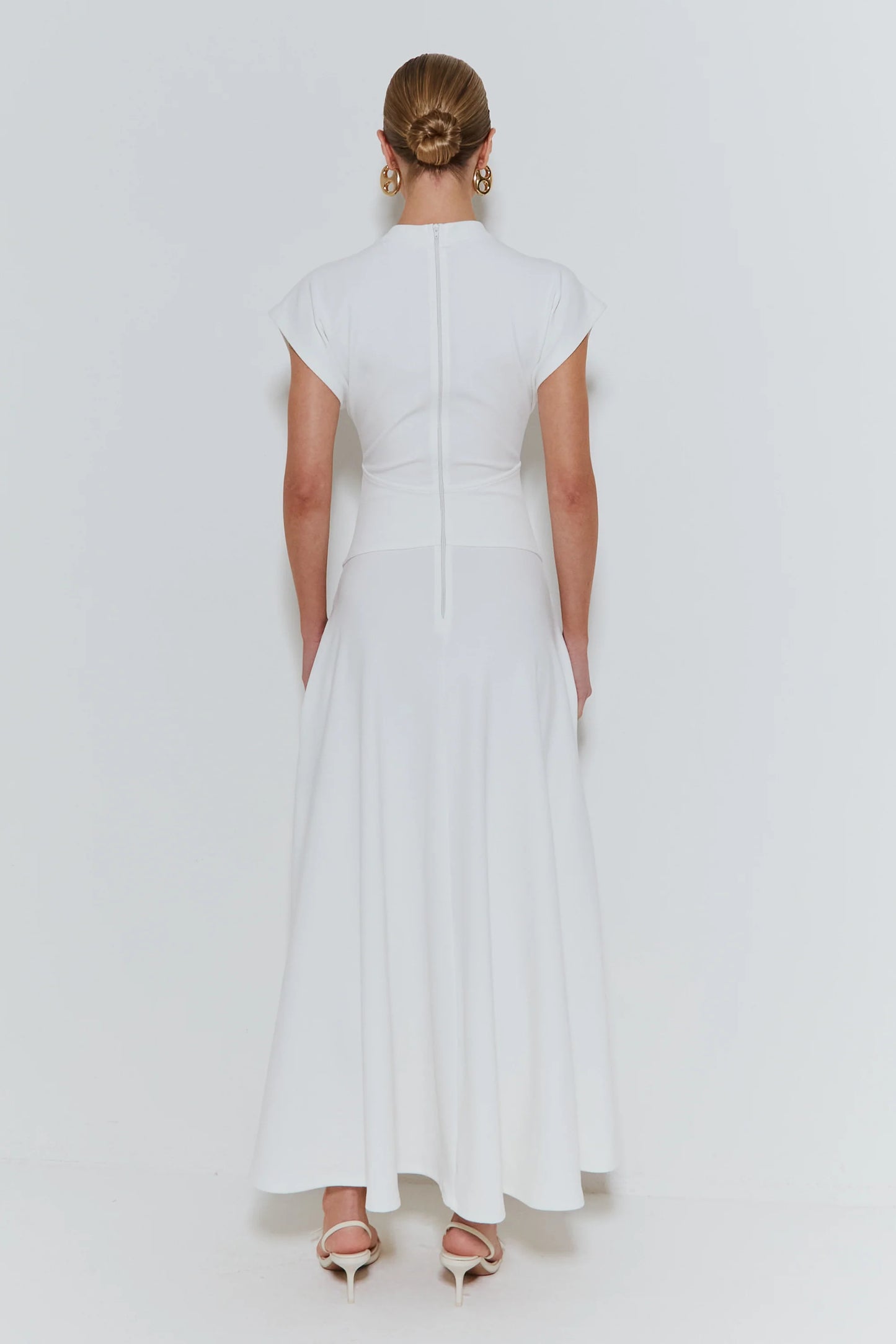 Long Dress with Wide Sleeves