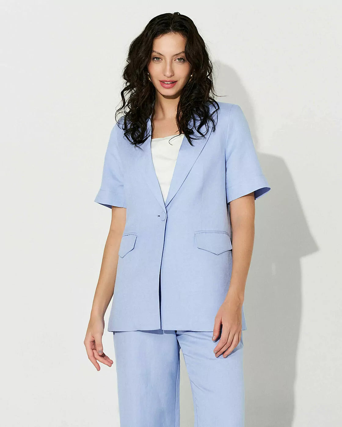 Short Sleeve Blazer