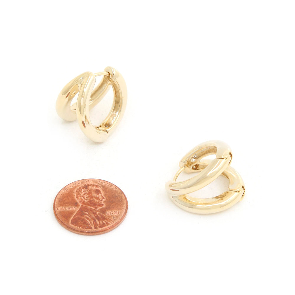 Double Hoop Earring