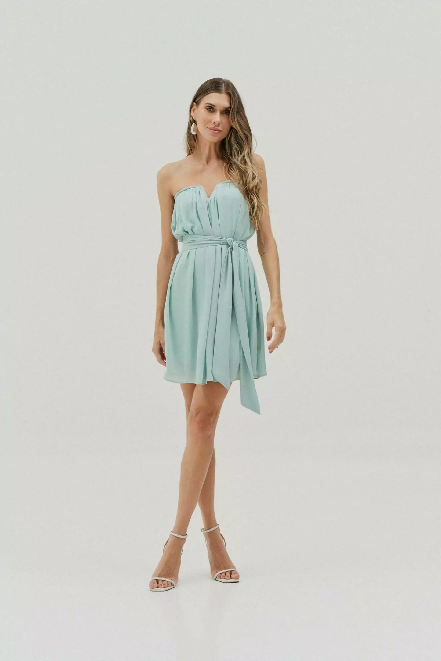 Strapless Short Dress