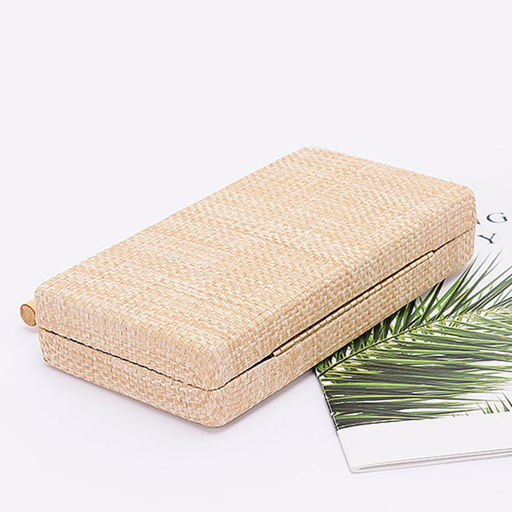 Faux Bamboo Crossbody Bag