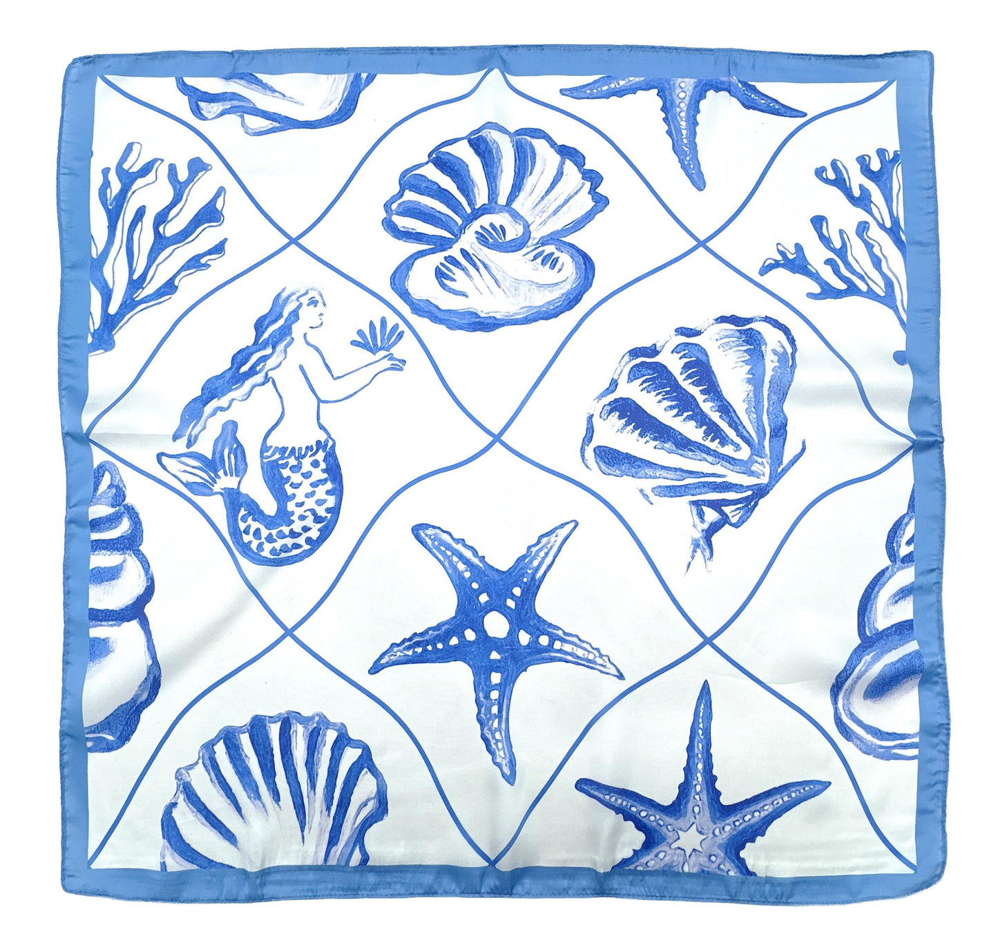 Sea Shell Square Scarf