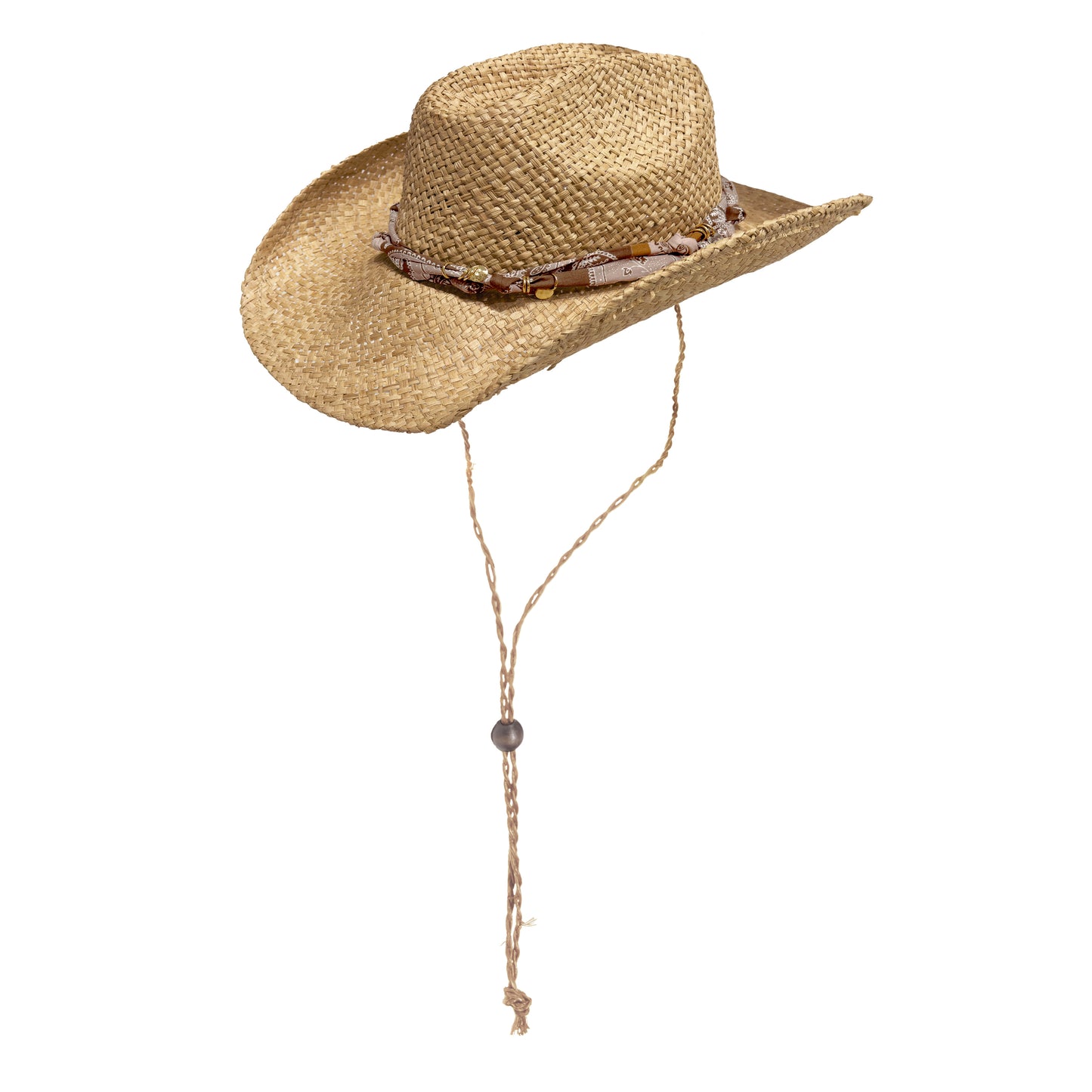 Cowboy Hat With Paisley Band