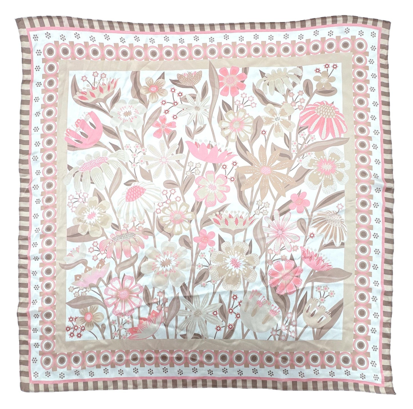 Flower Print Scarf