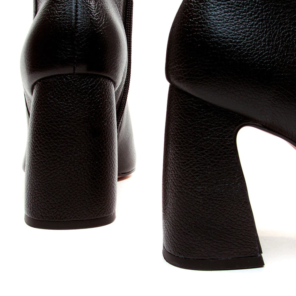 Knee-High Riding Style Boot