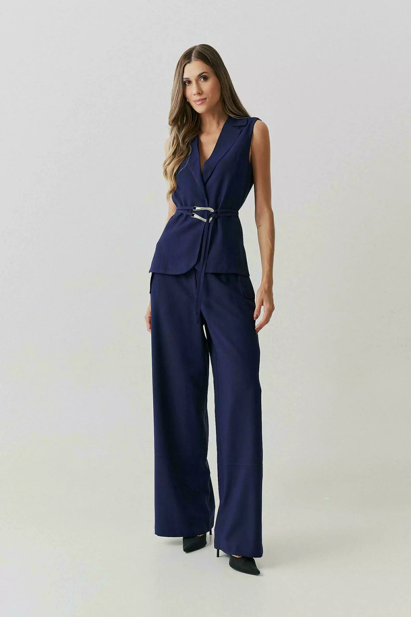 Light Tailored Sleeveless Set