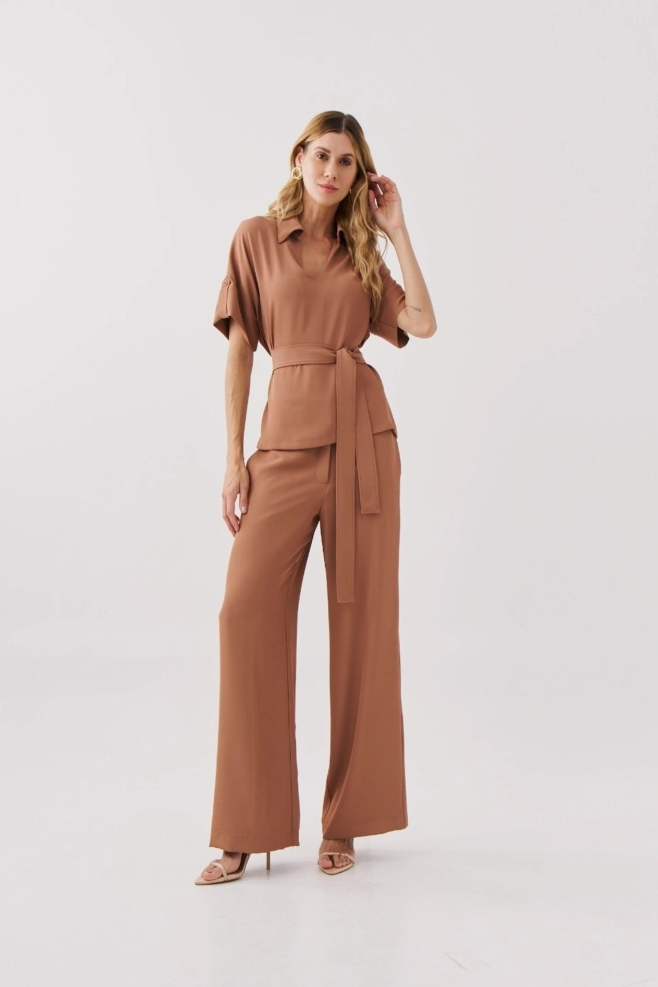 Savannah Crepe Pant Set