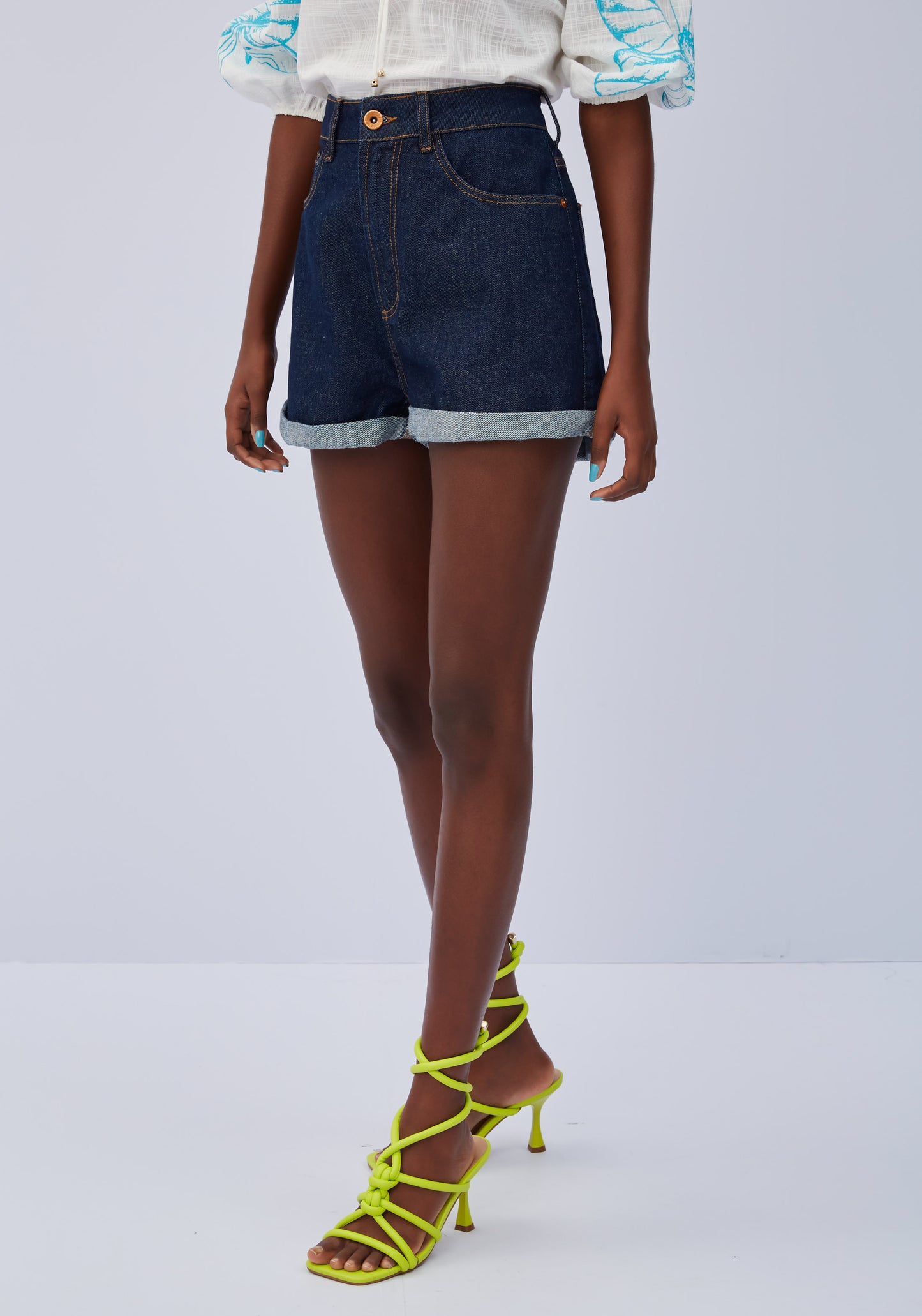 Short Jeans Mom Super High