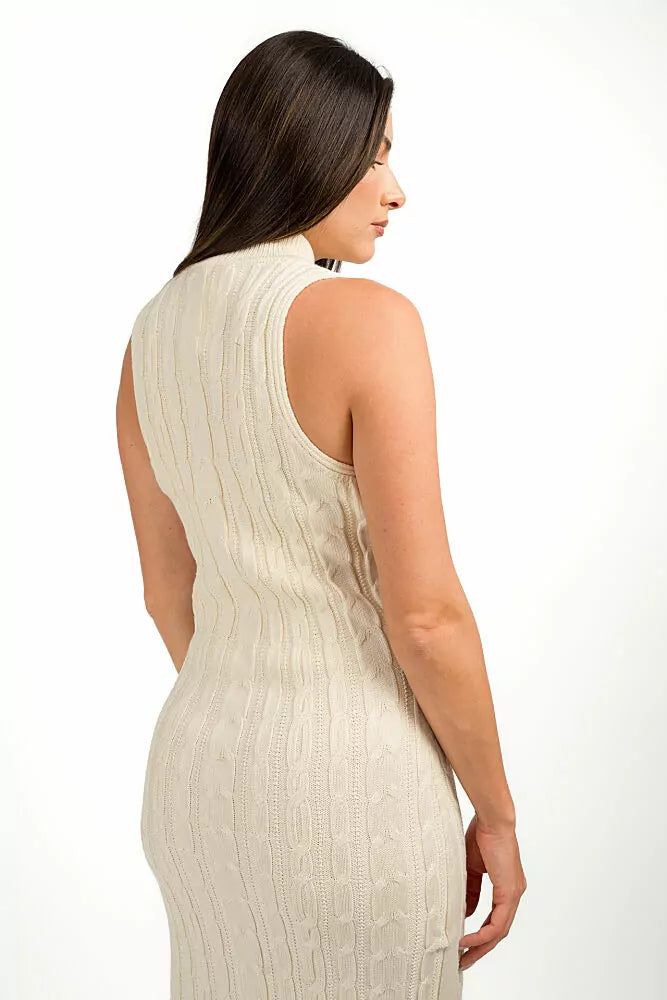 Knit Turtleneck Dress