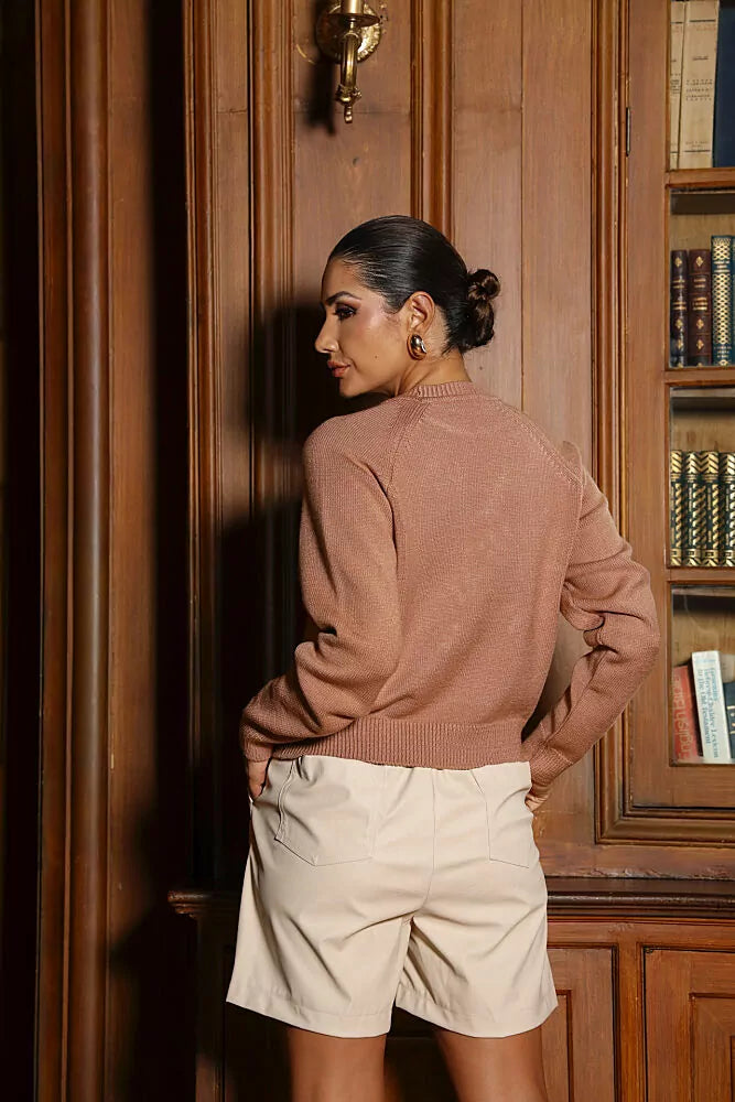 Snowflake Detail Long Sleeve Shirt