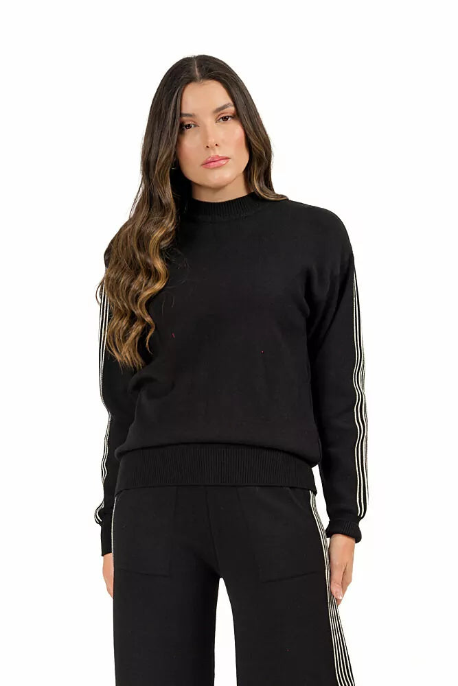Knit Sleeve Detail Set Comfy