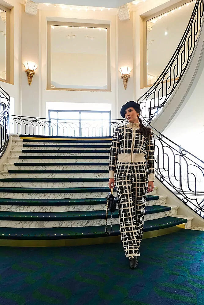 Striped Long Sleeve Pant Set
