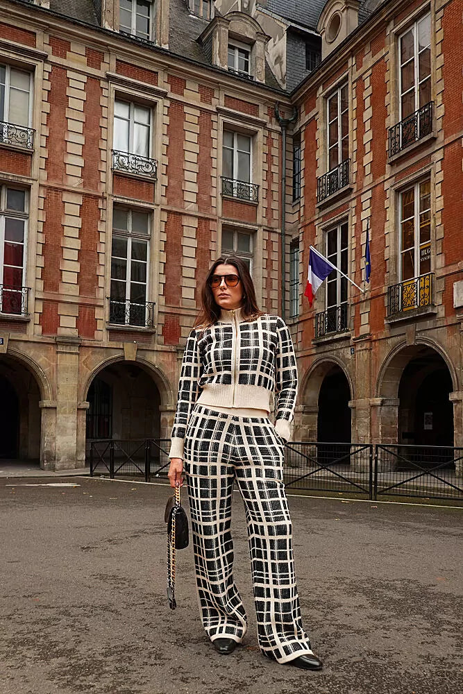 Striped Long Sleeve Pant Set