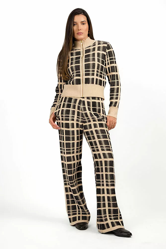 Striped Long Sleeve Pant Set