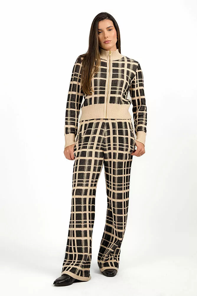 Striped Long Sleeve Pant Set