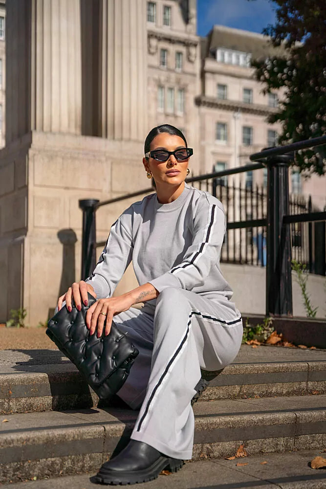Stripe Pant Set
