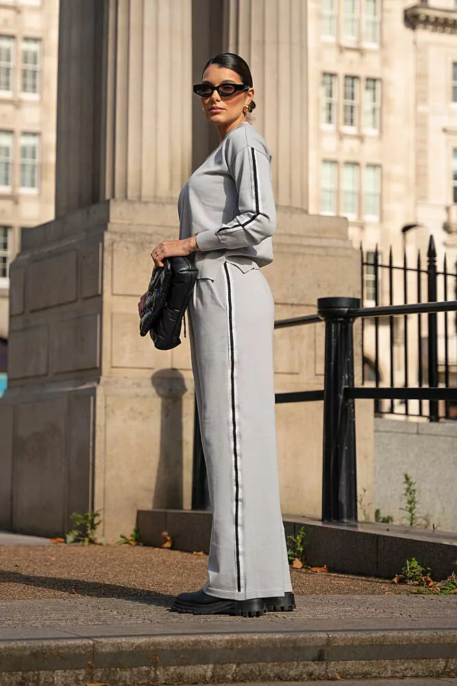 Stripe Pant Set