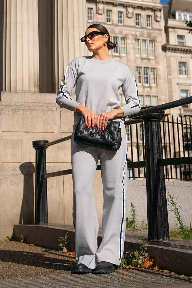 Stripe Pant Set