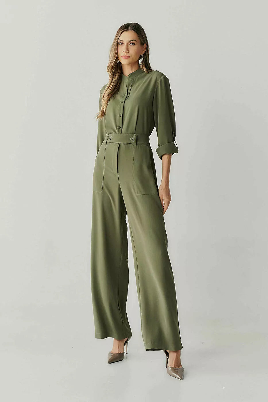 Tailored Military Jumpsuit