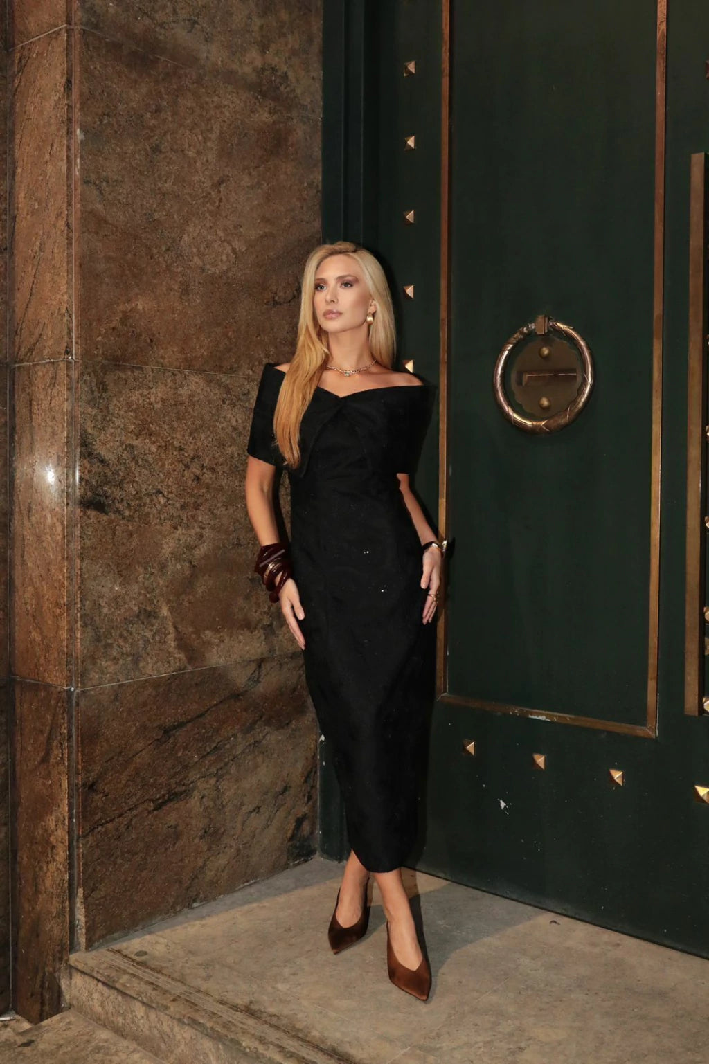Tulle Midi Dress