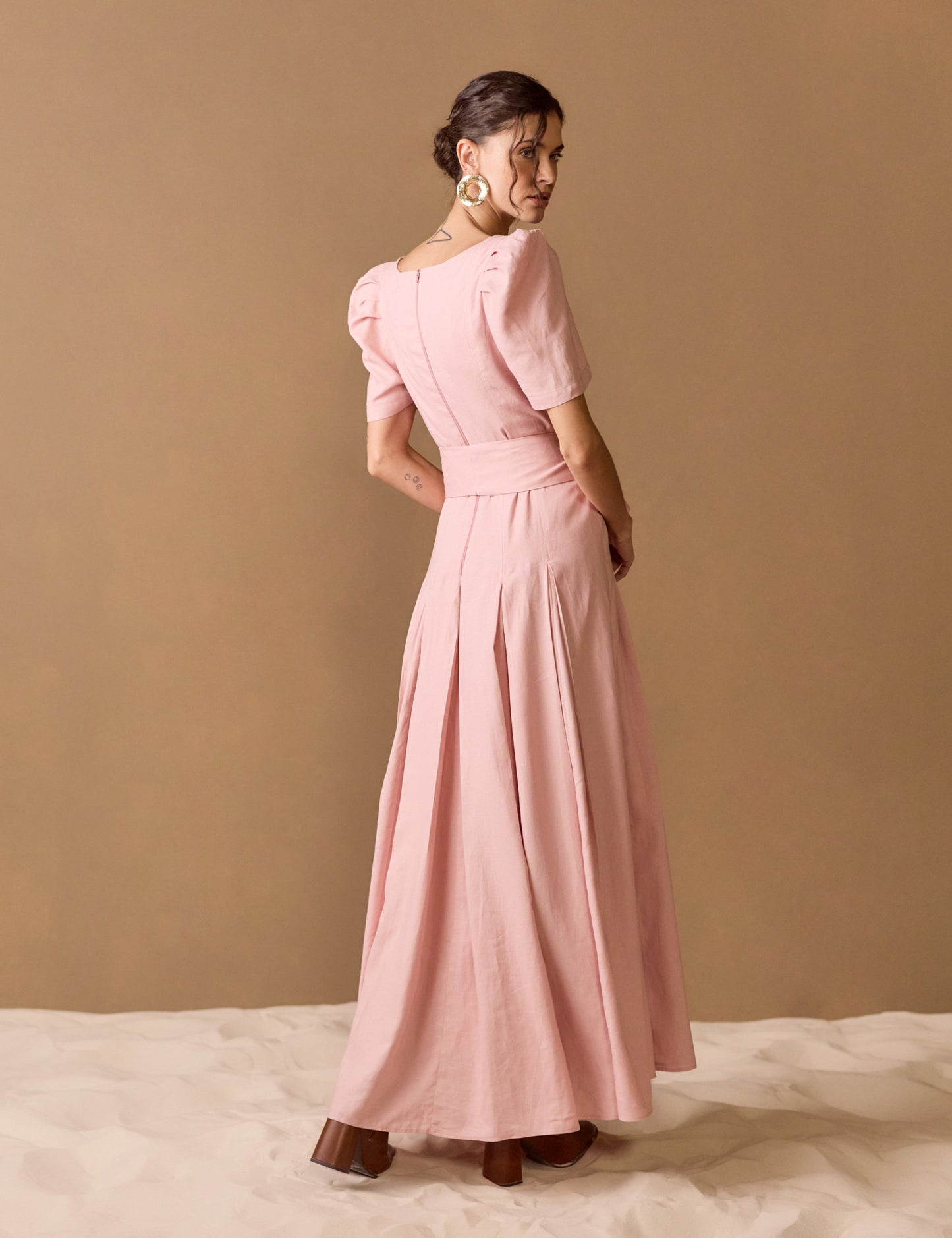 Clarice Flower Long Dress