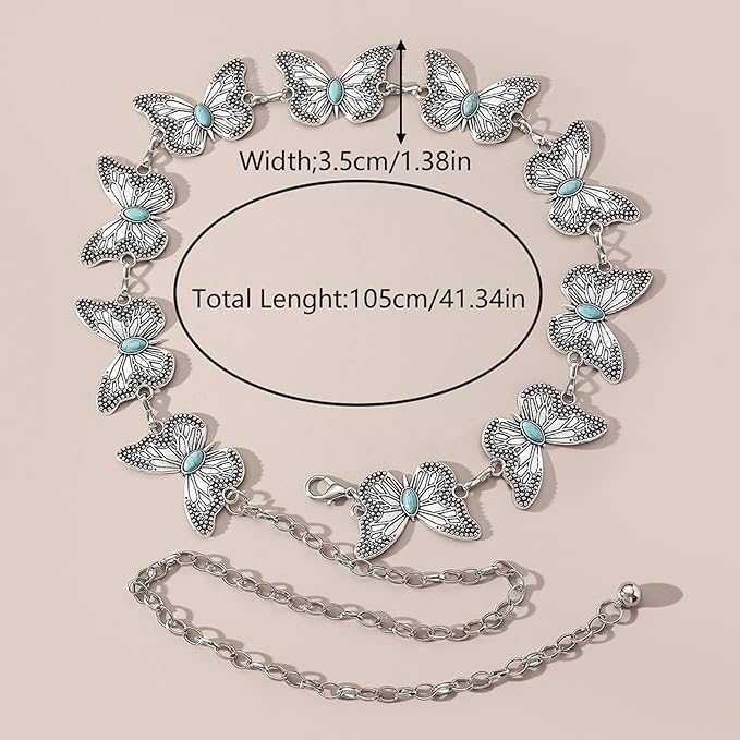 Butterfly Chain Belt