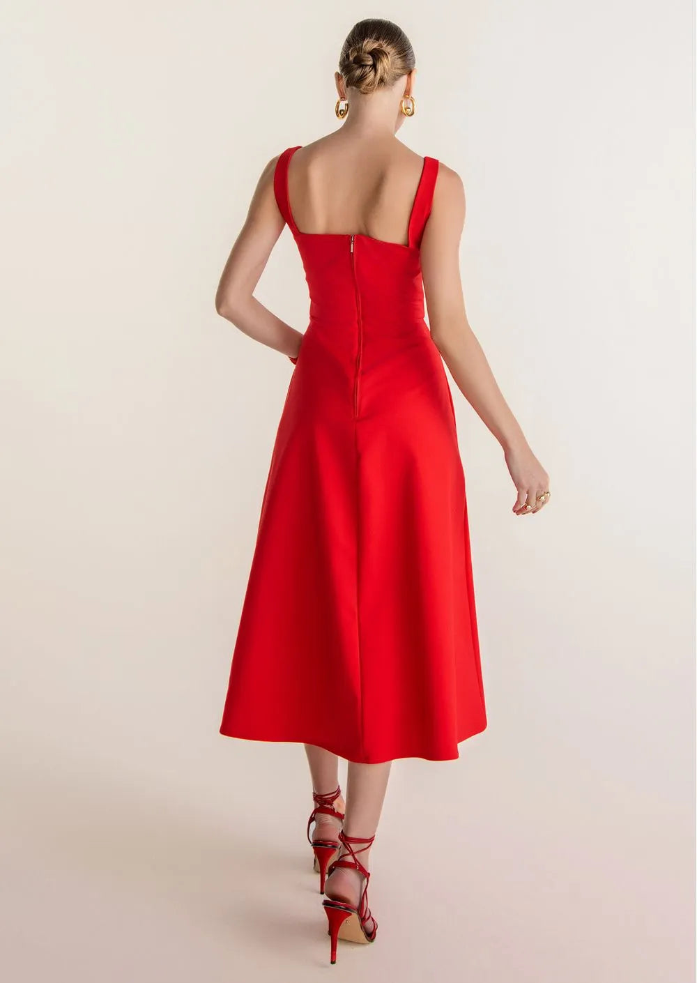 Corset Midi Dress