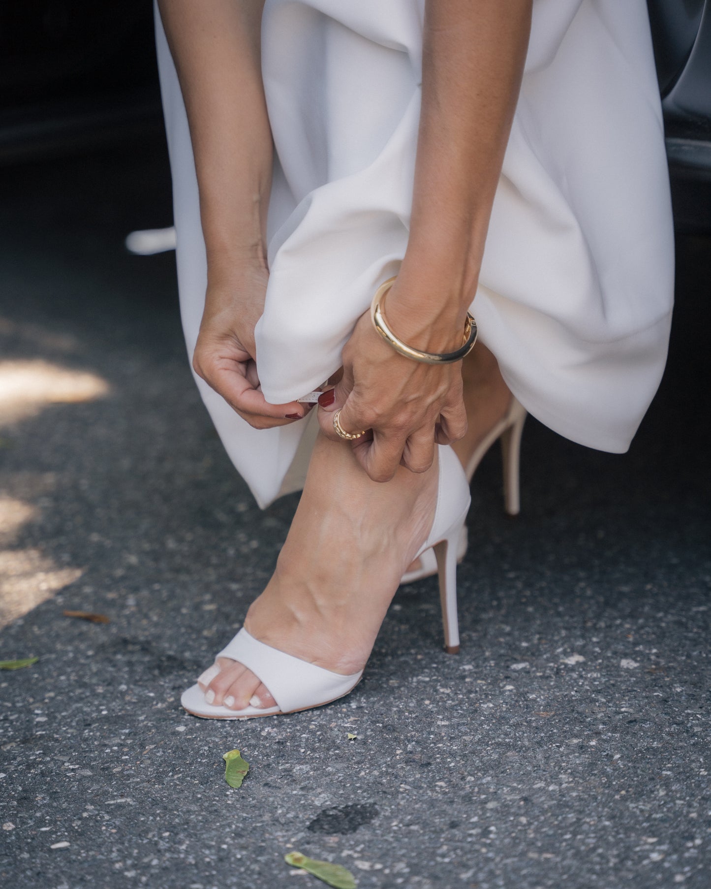 Maison Bow Midi Dress