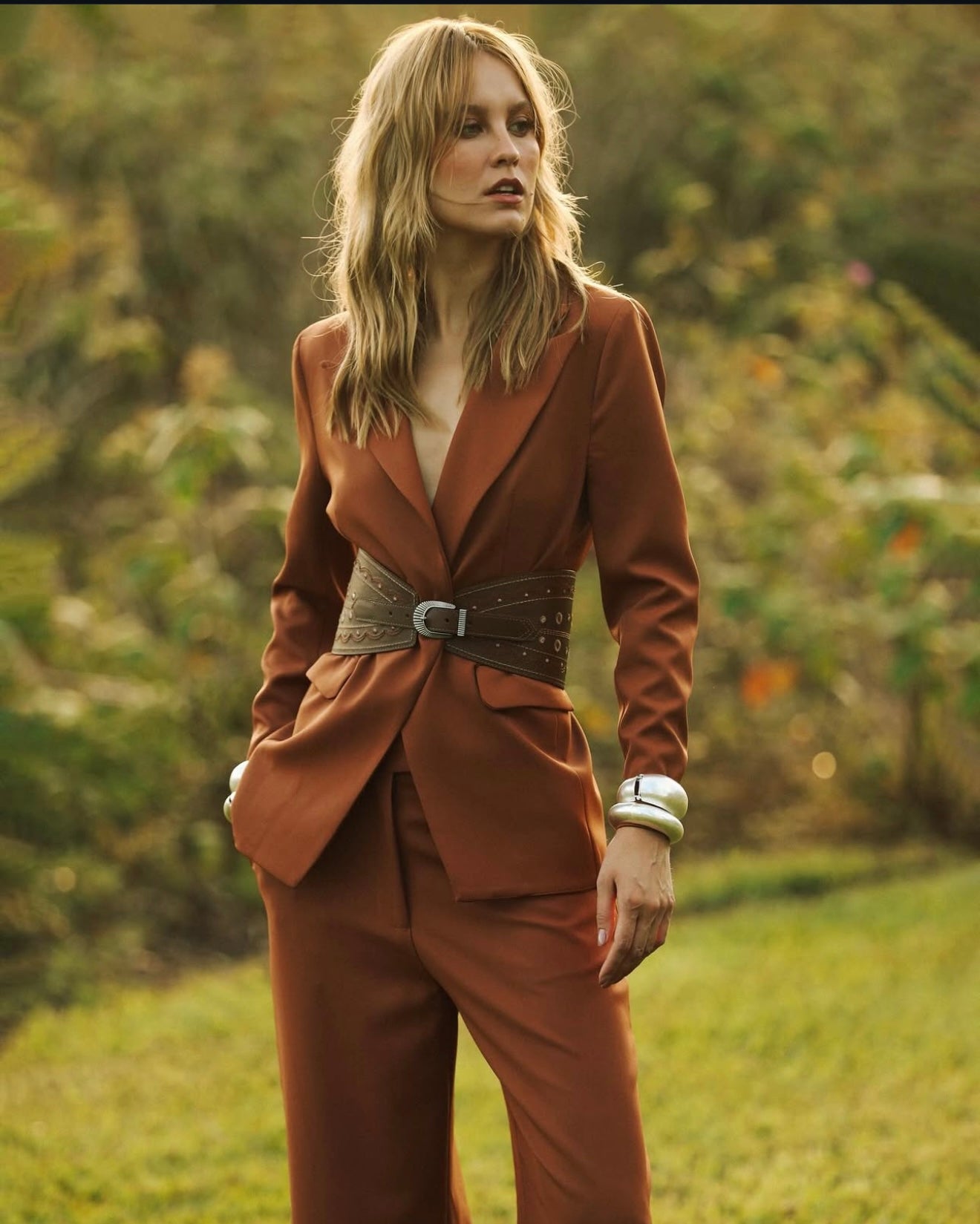 Modern Tailored Blazer and Pants Set