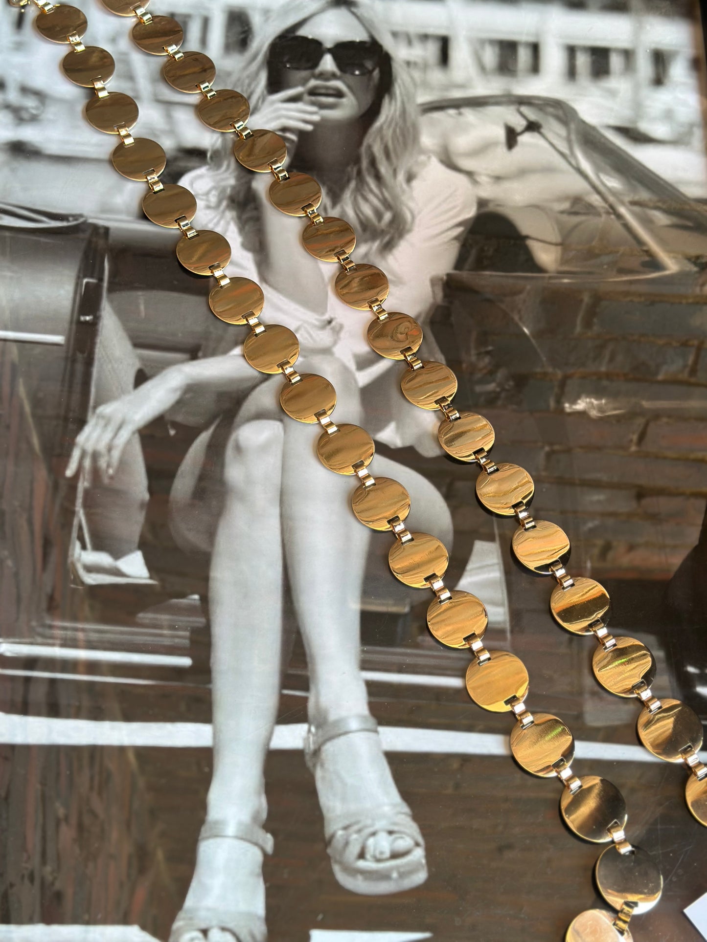 Medal Chain Belt