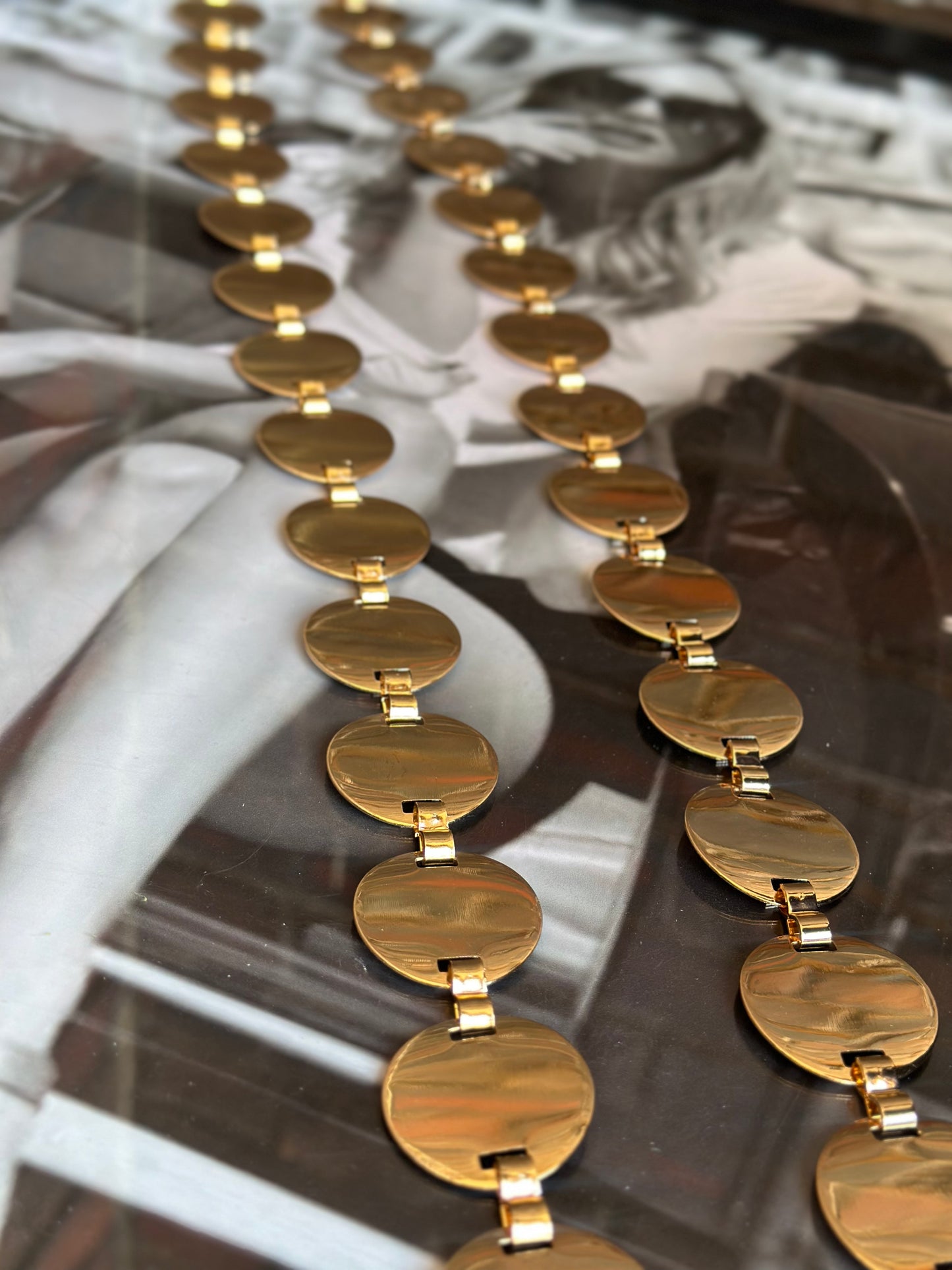 Medal Chain Belt