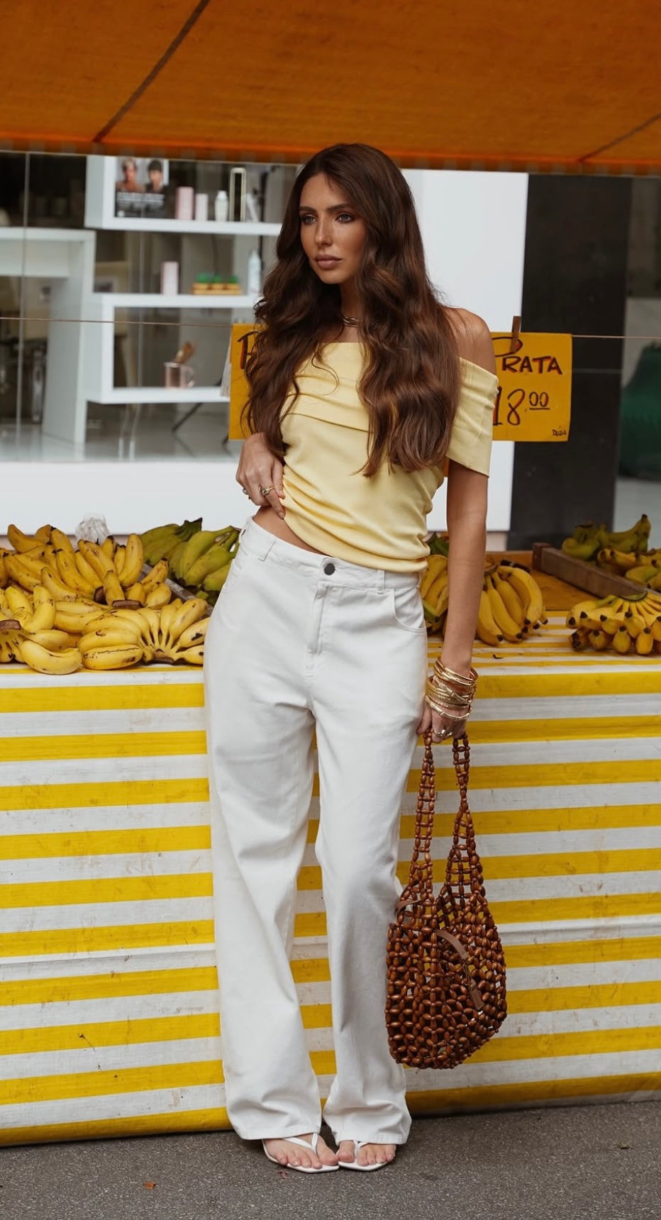Off-the-Shoulder Shirt