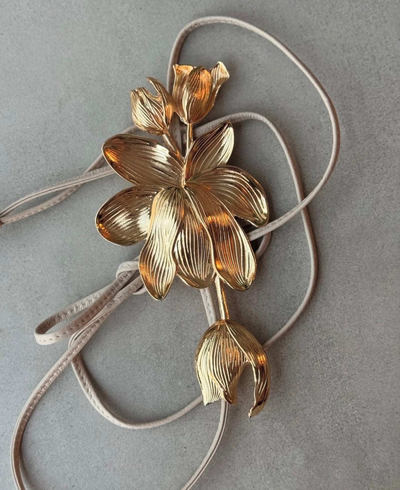 Gold Flower Belt