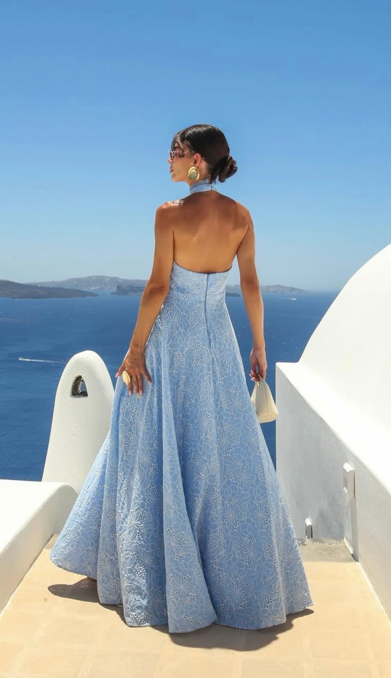 Long Collar Dress