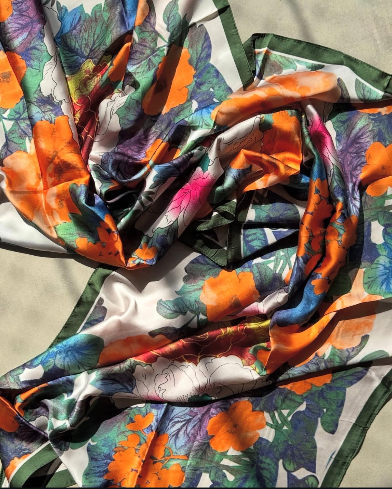 Multi Color Printed Scarf