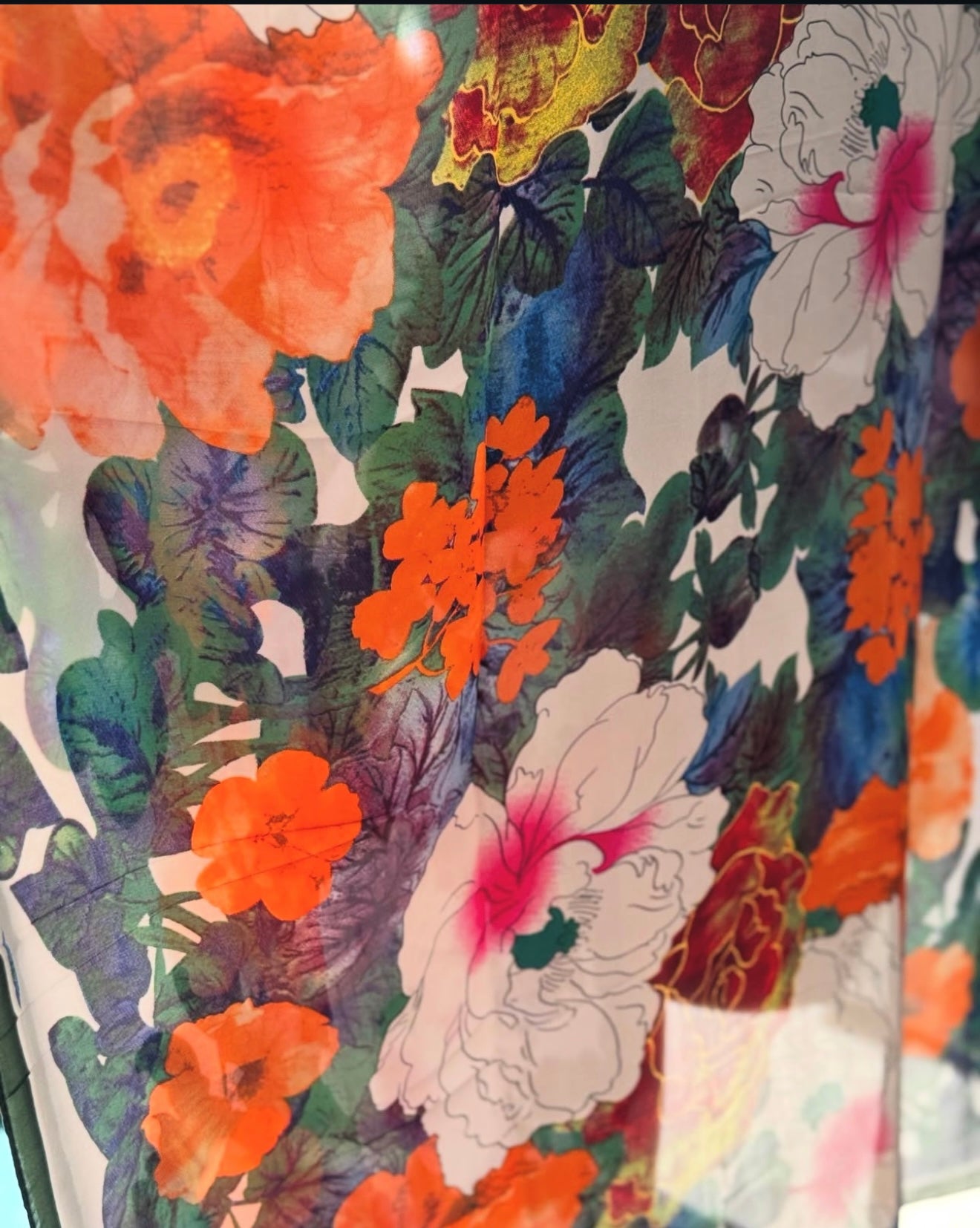 Multi Color Printed Scarf