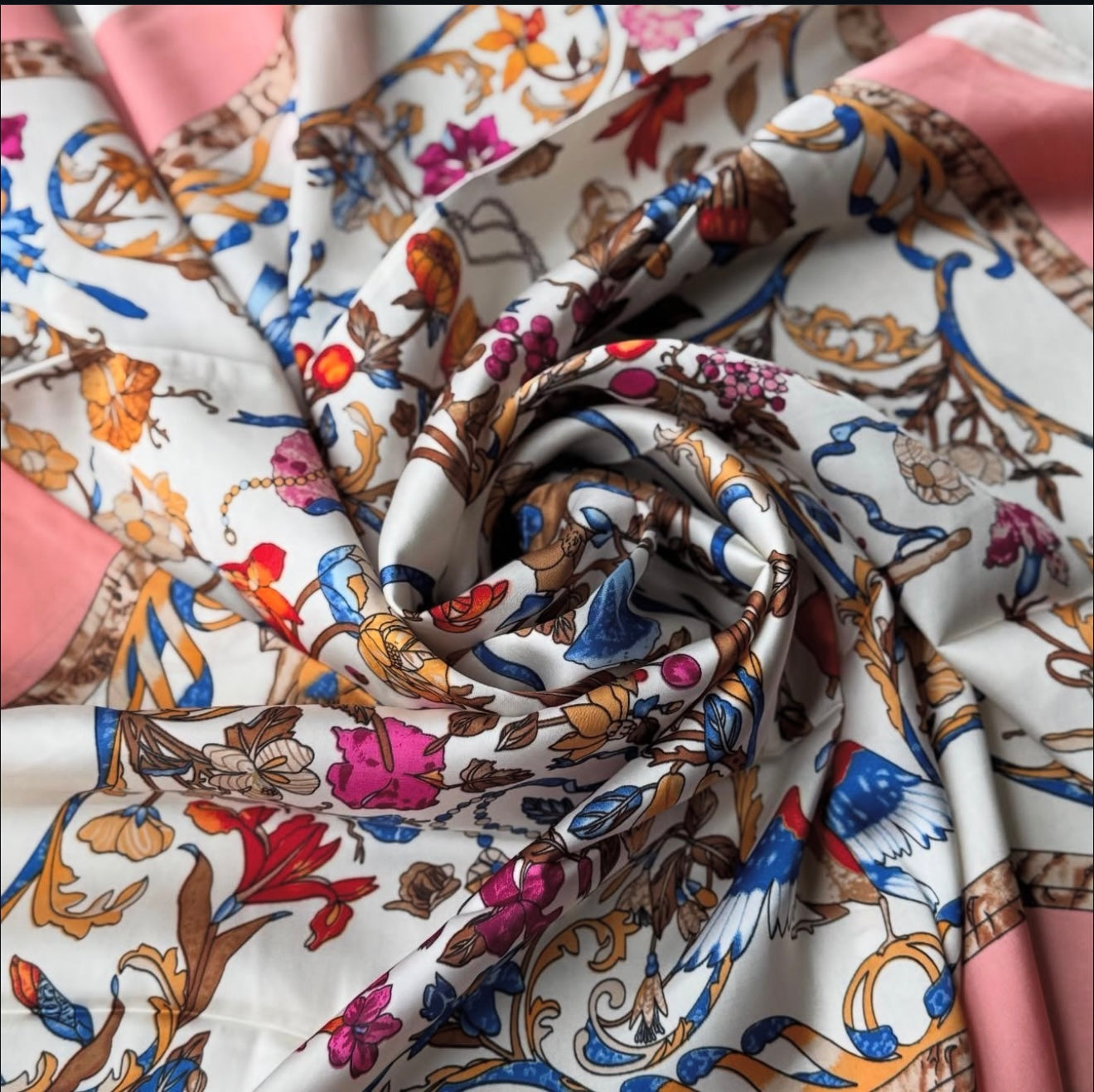 Floral Baroque Scarf
