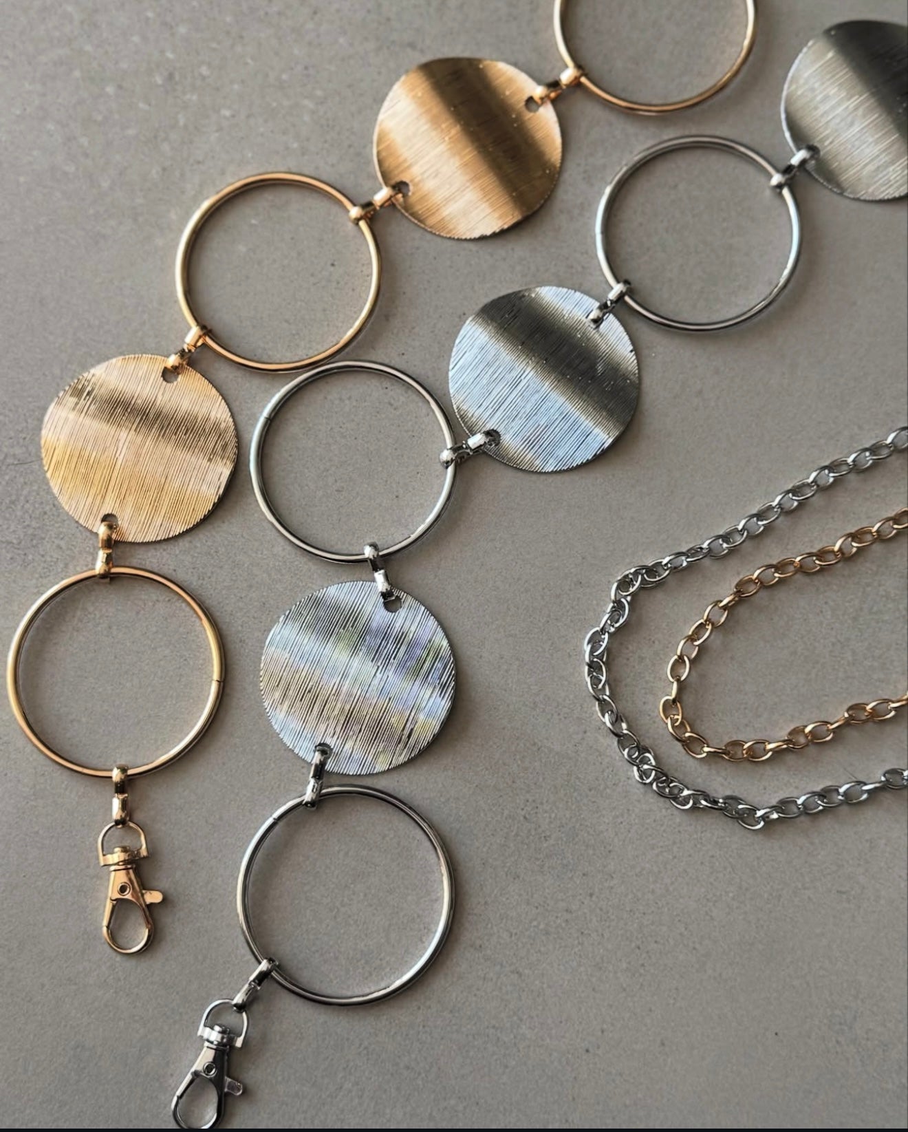 Hoops Metal Belt