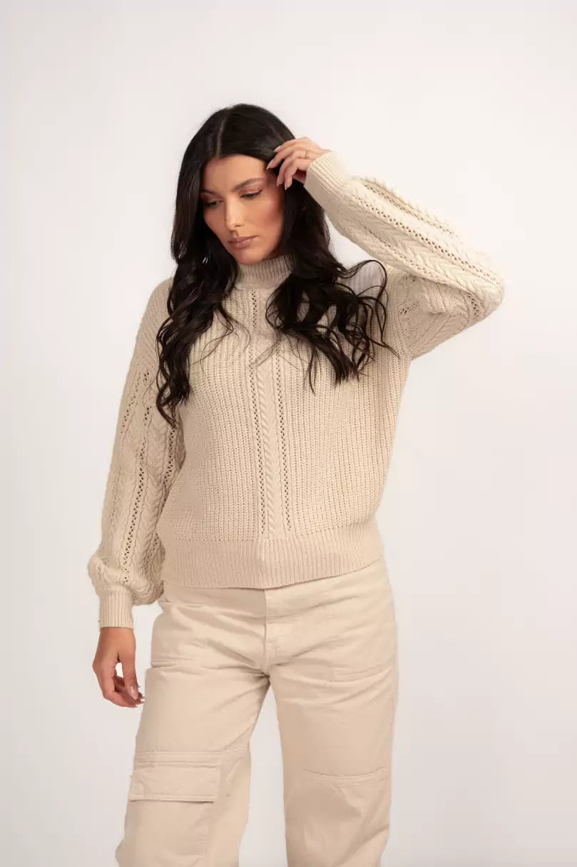 Scrunched Sleeve Shirt