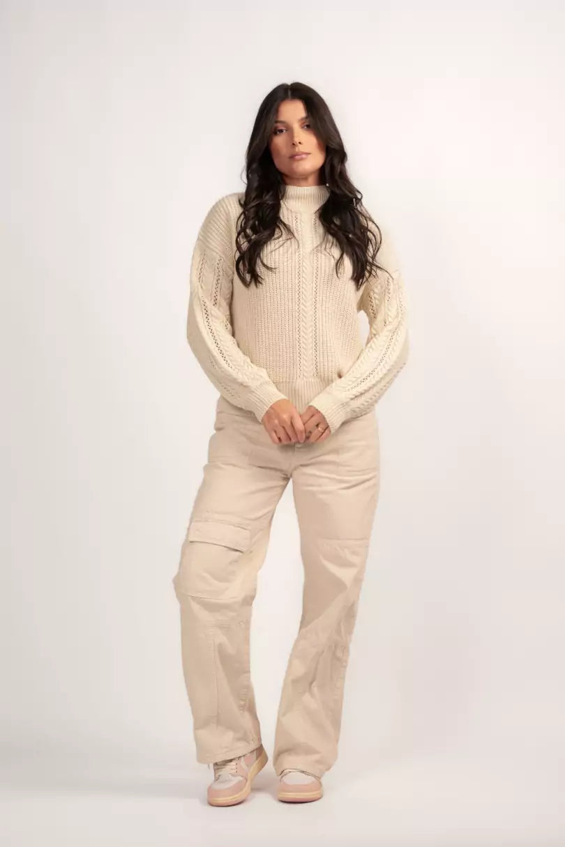 Scrunched Sleeve Shirt