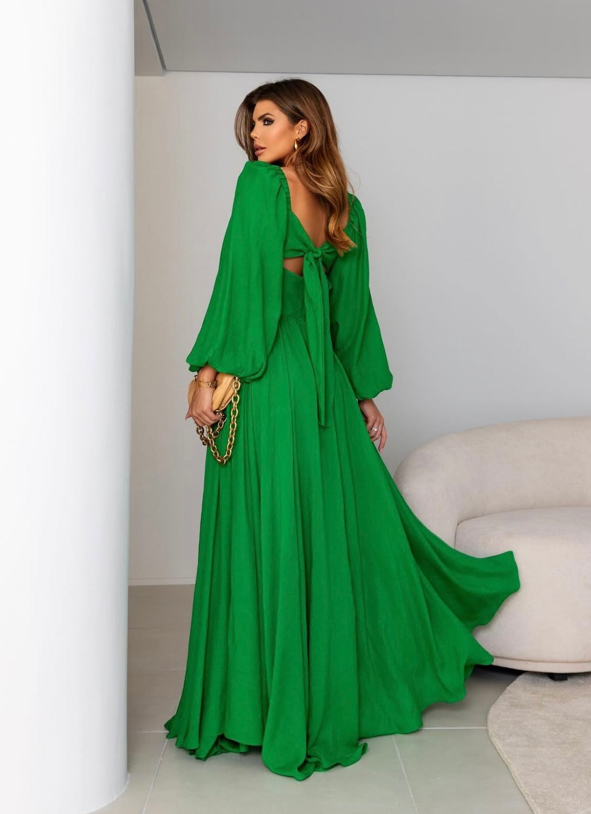 Mooring Back Long Dress