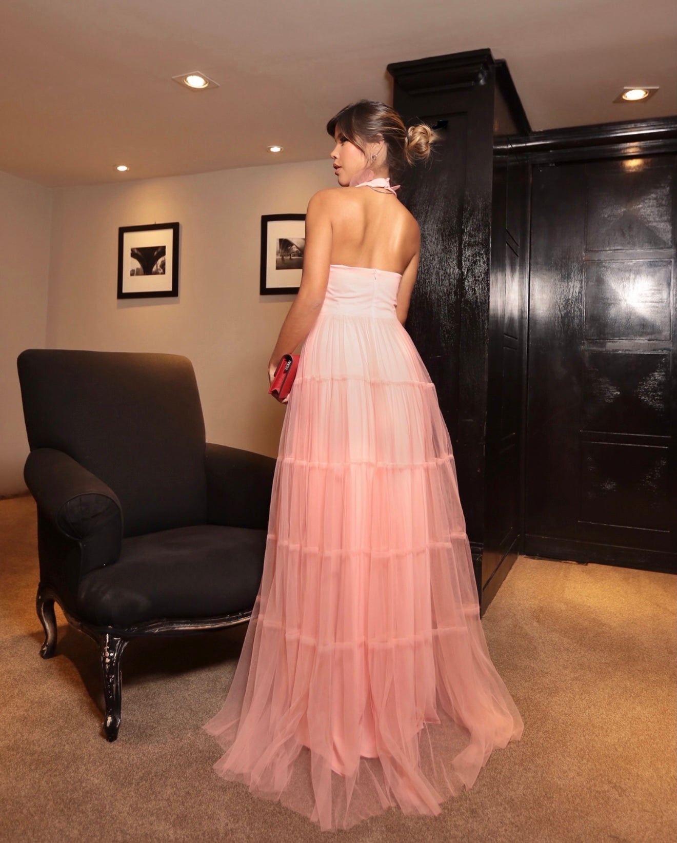 Only Front Tulle Long Dress
