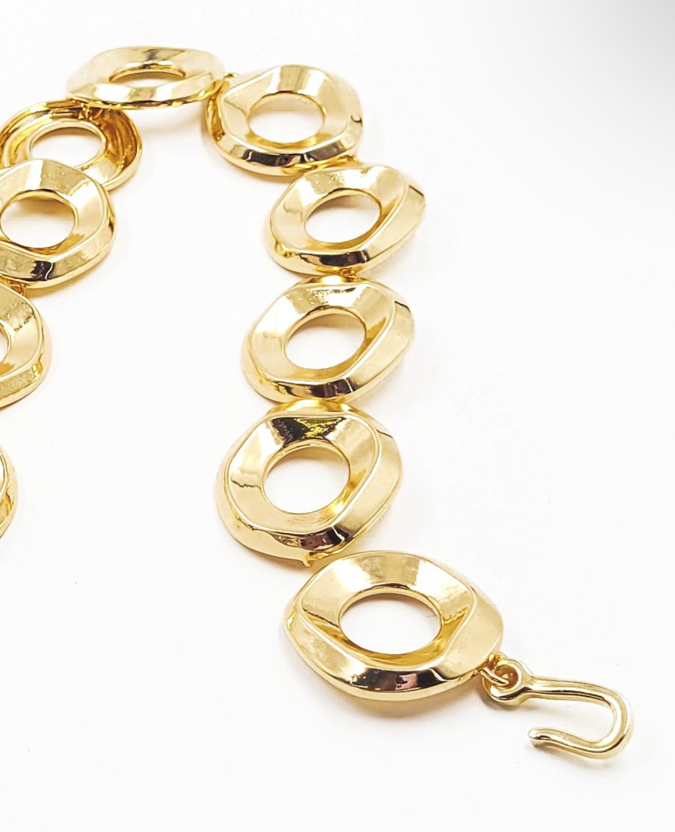 Metal Waist Organic Belt