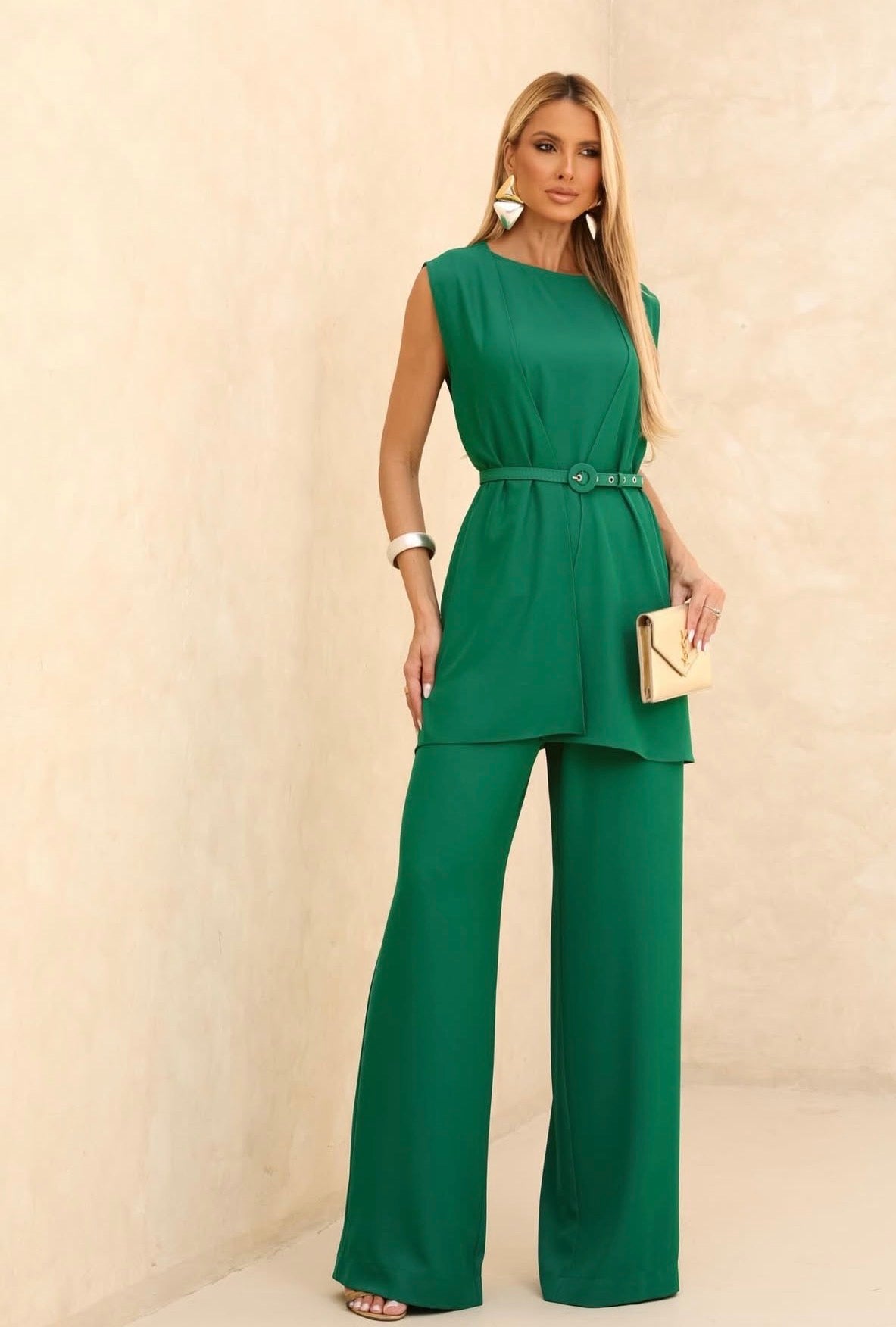 Linea Three-Piece Pant Set