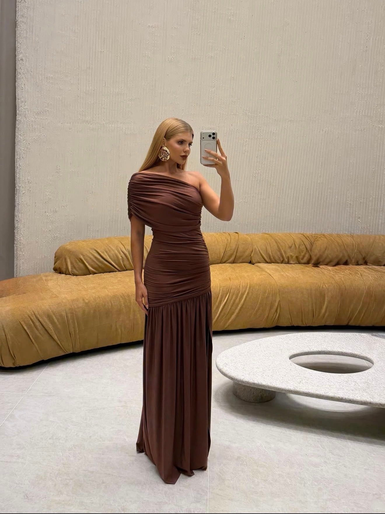 Selene Jersey Maxi Dress