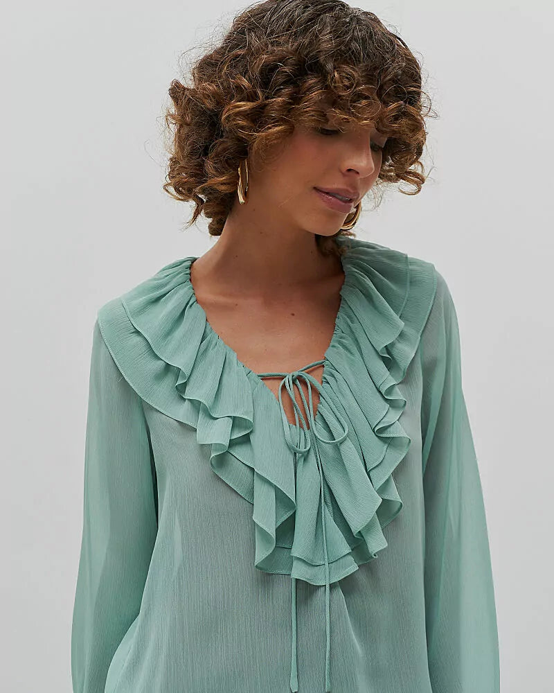 Ruffles Giovana Blouse