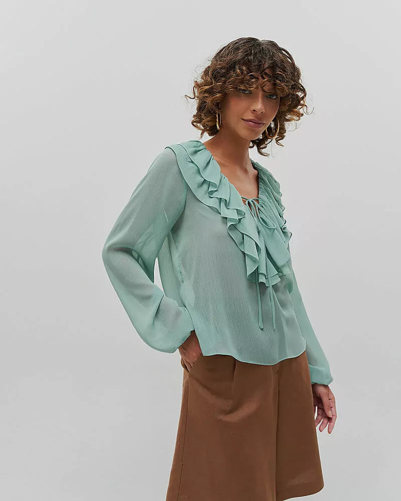 Ruffles Giovana Blouse