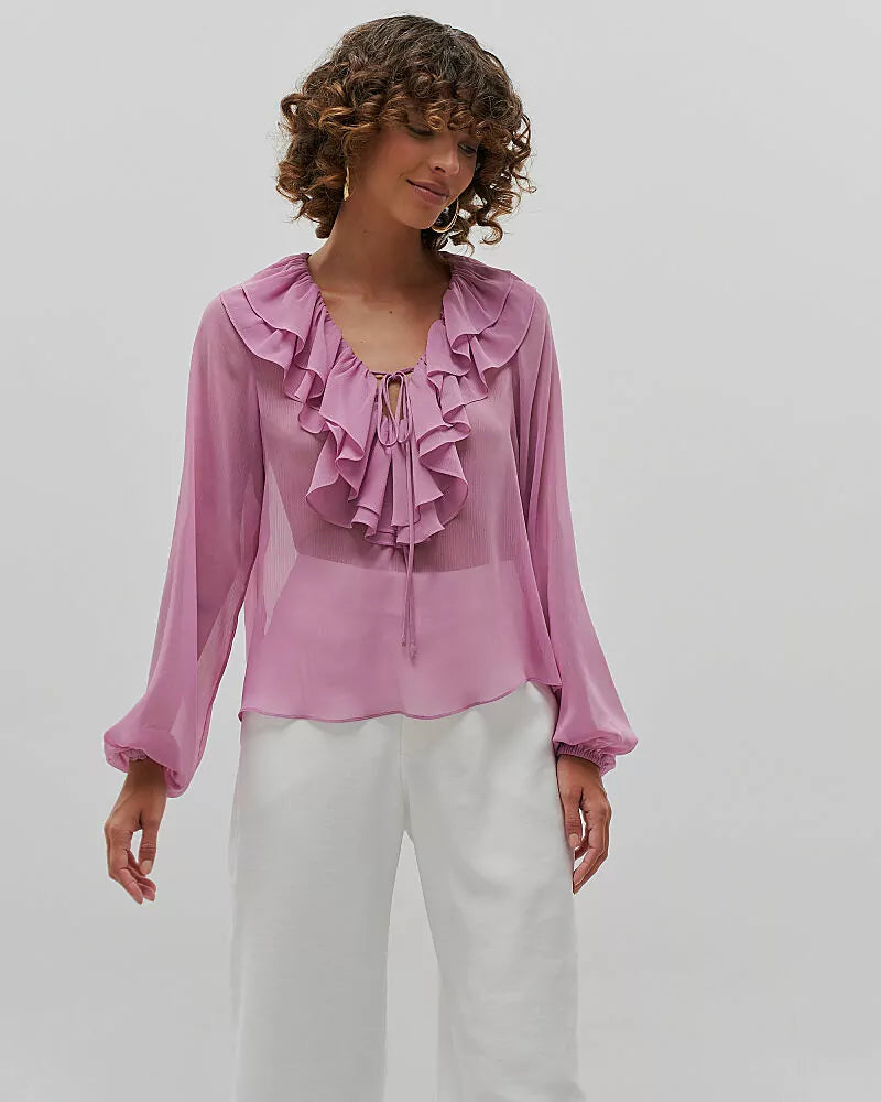 Ruffles Giovana Blouse